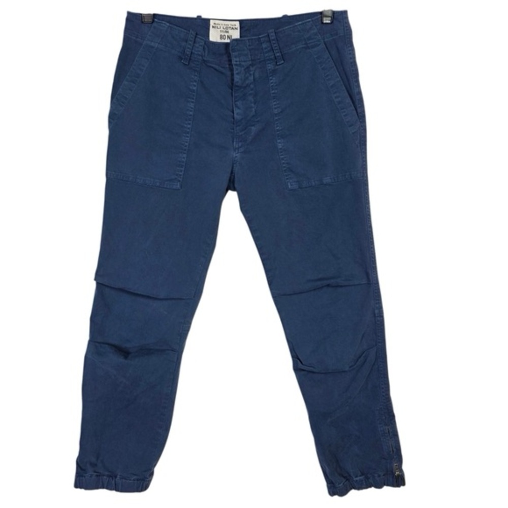 Nili Lotan Womens Cropped Military Pants